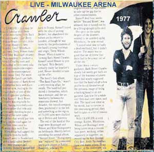 Crawler Live in Milwaukee