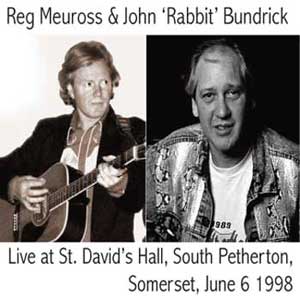 Reg Meuross and Rabbit live in South Petherton